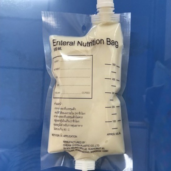 ผู้ผลิตอุปกรณ์การแพทย์ - เชี่ยวชาญพลาสติก - จำหน่ายถุงอาหาร (Enteral nutrition bag)